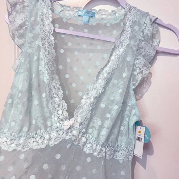 Blue By Betsey Johnson intimate sheer lace dress - Picture 3 of 5